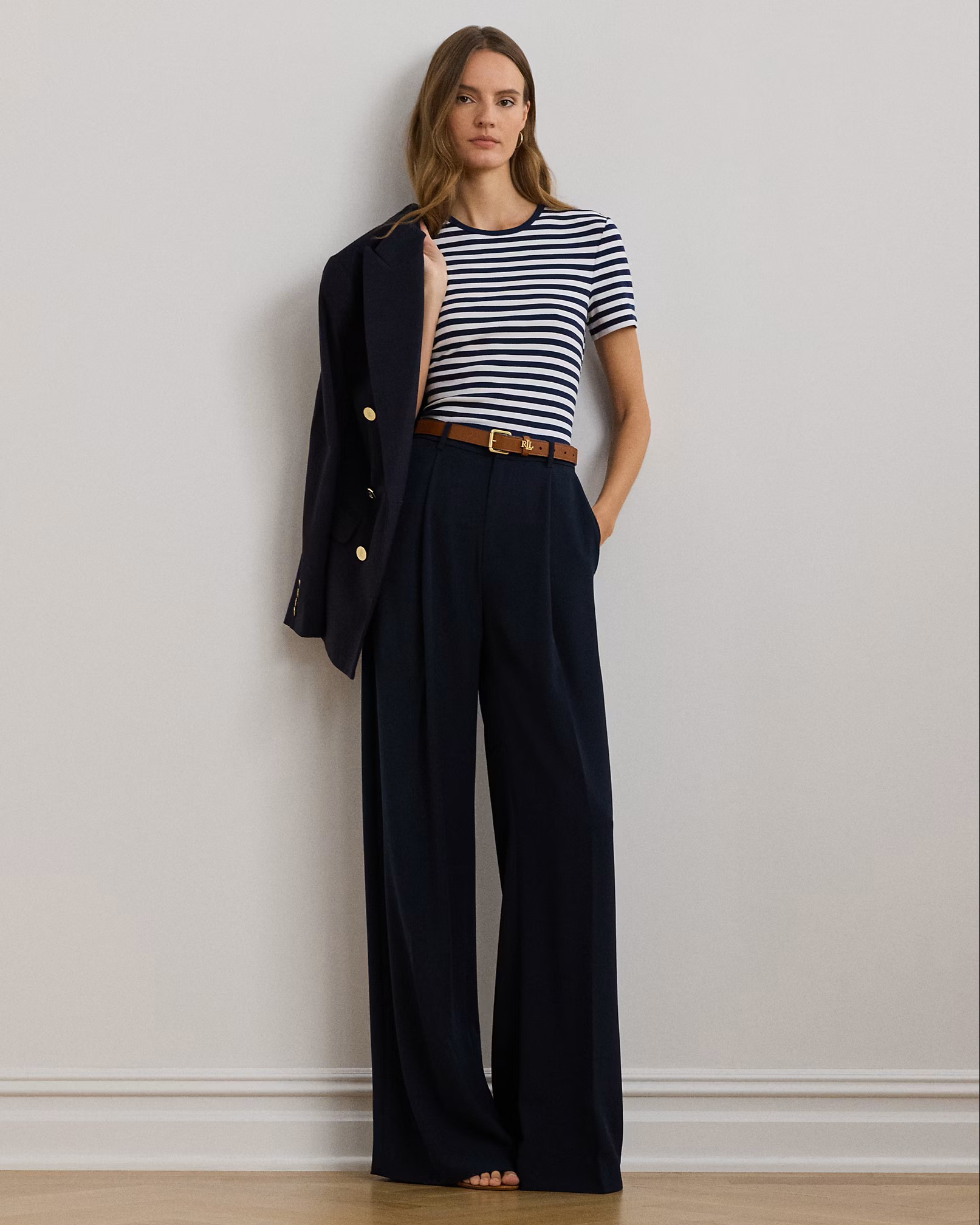 Kirahn-Full Length-Pleated-Triple Ggt-R - LAUREN RALPH LAUREN